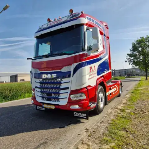 Ausgelieferter LKW DAF XG 480 FT an P&A Fonteijn Transport B.V.