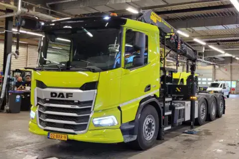 Ausgelieferter LKW DAF XD 410 FAQ an RD4