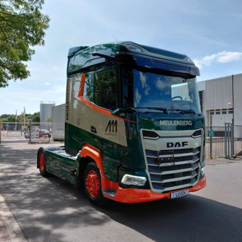 Ausgelieferter LKW DAF XG 480 an Meulenberg Transport